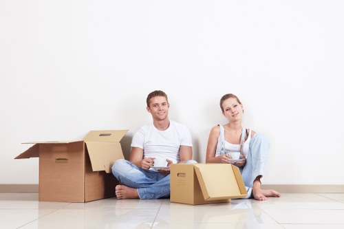 Packing materials and organized moving boxes for Cannhall relocations