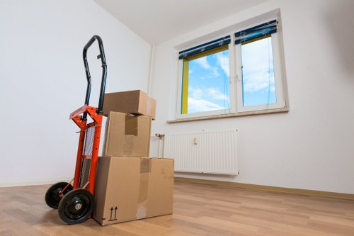Moving day preparation for local removals in Cannhall
